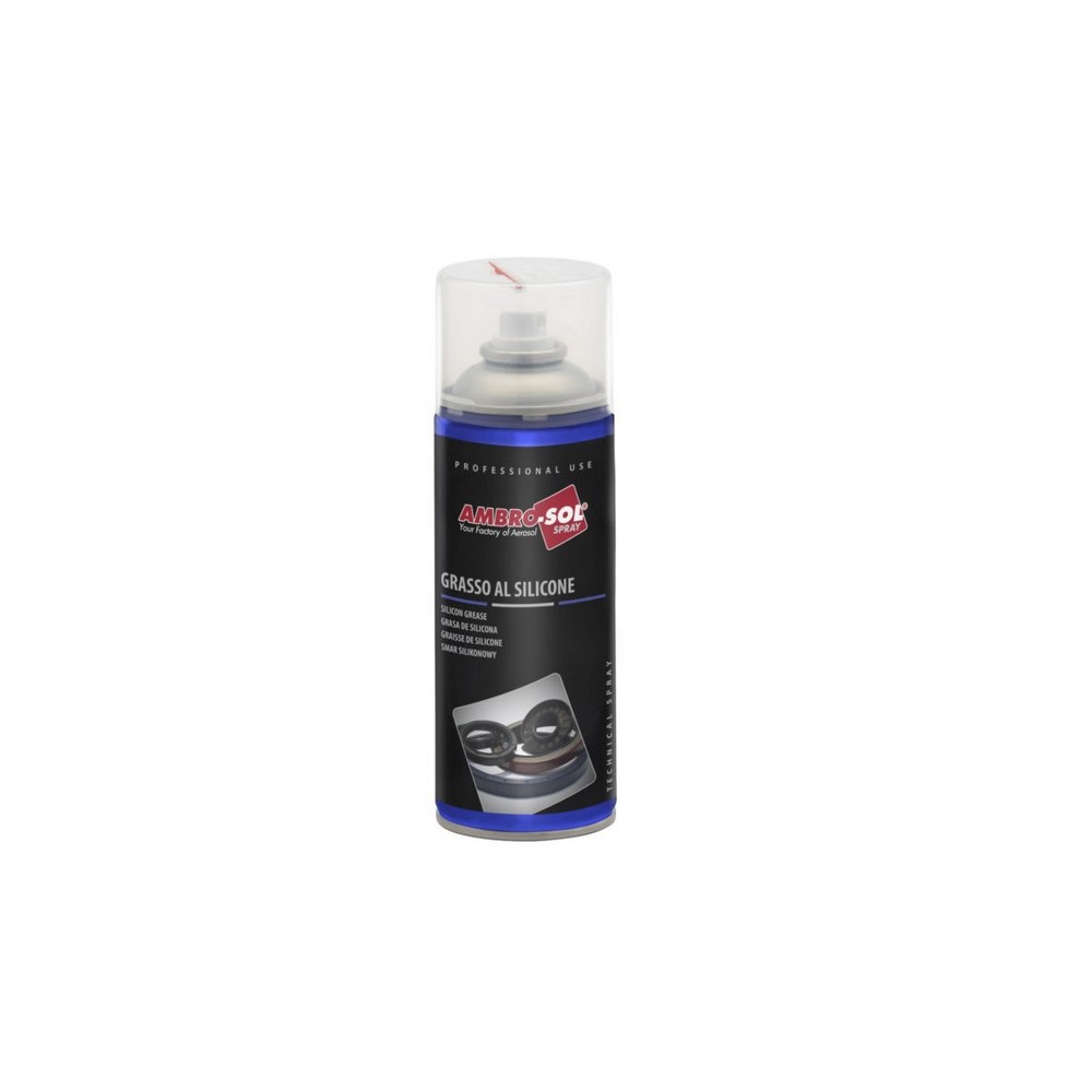 GRASSO BOMBOLETTA SPRAY AL SILICONE MULTIUSO ML 400 AMBRO-SOL