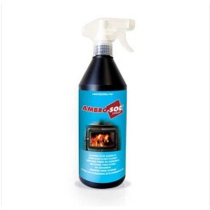 PULITORE SPRAY X VETRI CAMINI ML 750 AMBRO-SOL